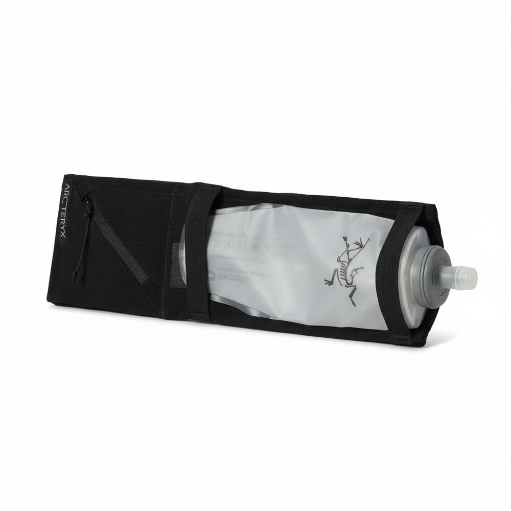 NWT Arc'teryx‎ Norvan Belt Sz S Black Trail Run Minimalist Waist Pack Carry Bag